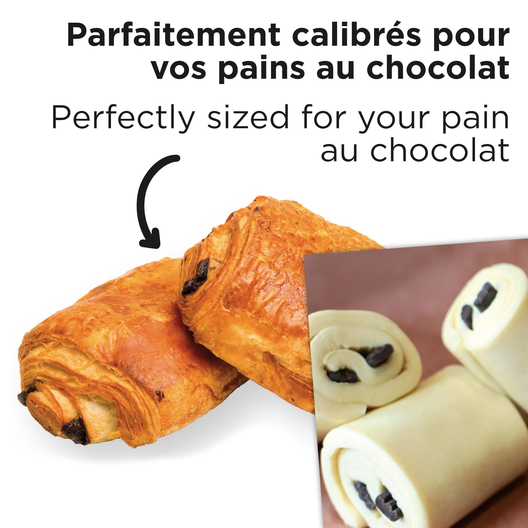 Déco Relief - 100 bâtons de boulanger chocolat
