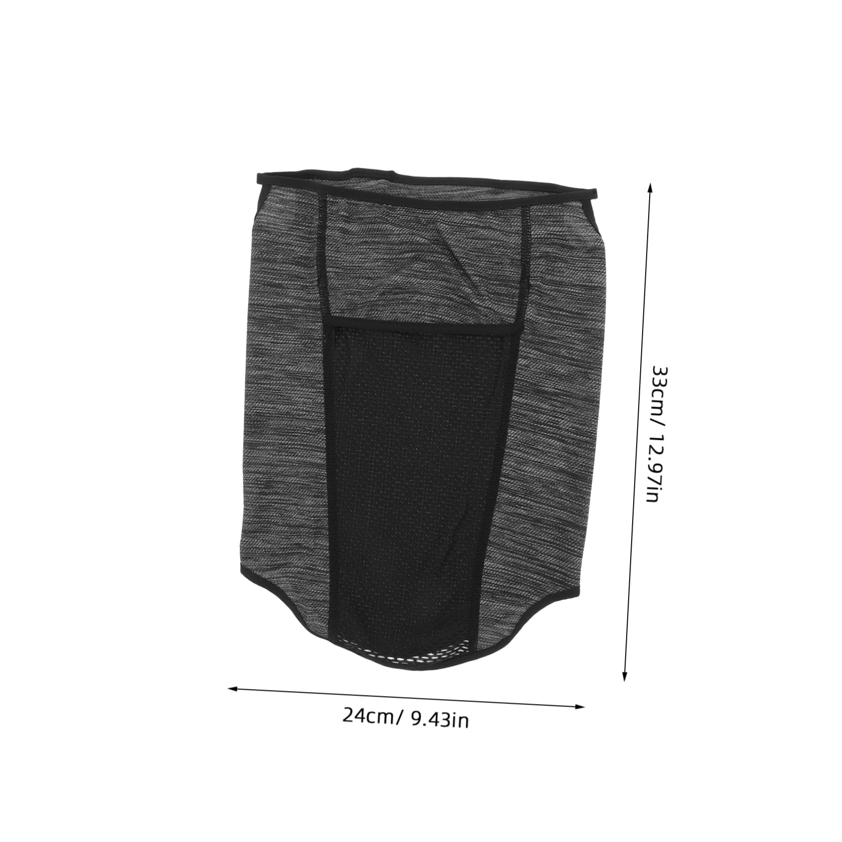 SUPVOX Nylon UV Protection for Men Women Breathable Sunblocking Face Cover for Cycling Driving and Outdoor Activities Windproof Comfortable Deep Grey