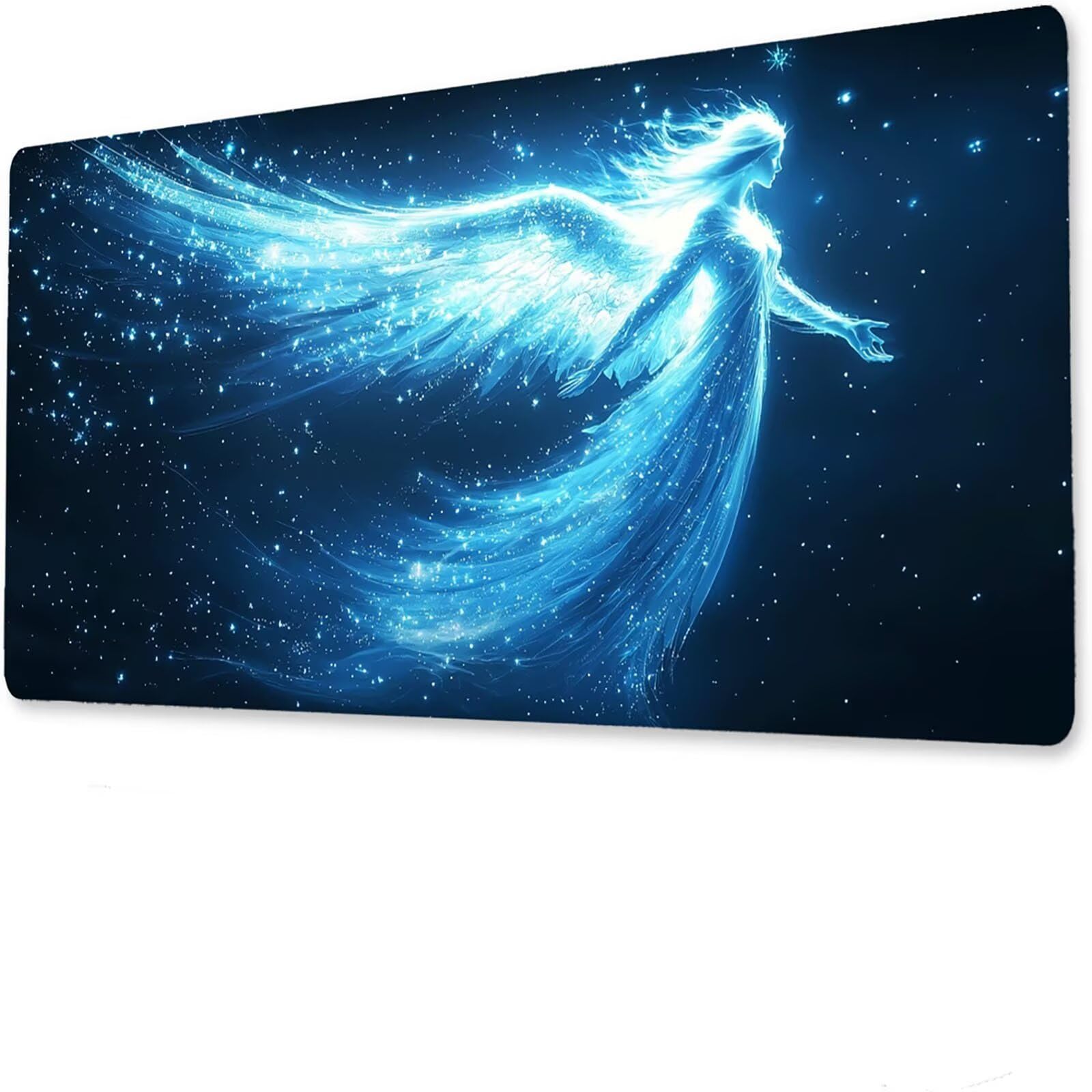Podkładka pod mysz dla dziewczynek, podkładka pod mysz do gier XXL 1200 x 600 x 5 mm, podkładka na biurko dla graczy, bardzo duża bezszwowa mata na stół dla graczy, antypoślizgowa podstawa,