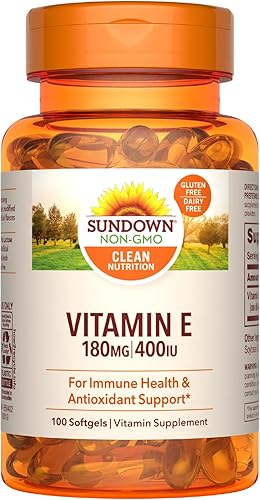 Miniatura 1 de Sundown Naturals Vitamina E 400IU Di-Alpha 100 perlas sintéticas