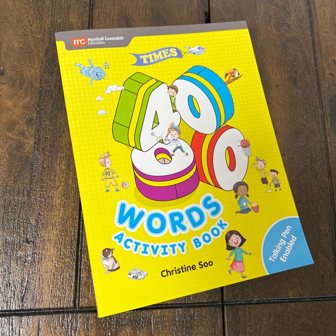 Amazon.co.jp: Times 4000 Words 4冊 練習帳1冊付 子供向け英語辞書