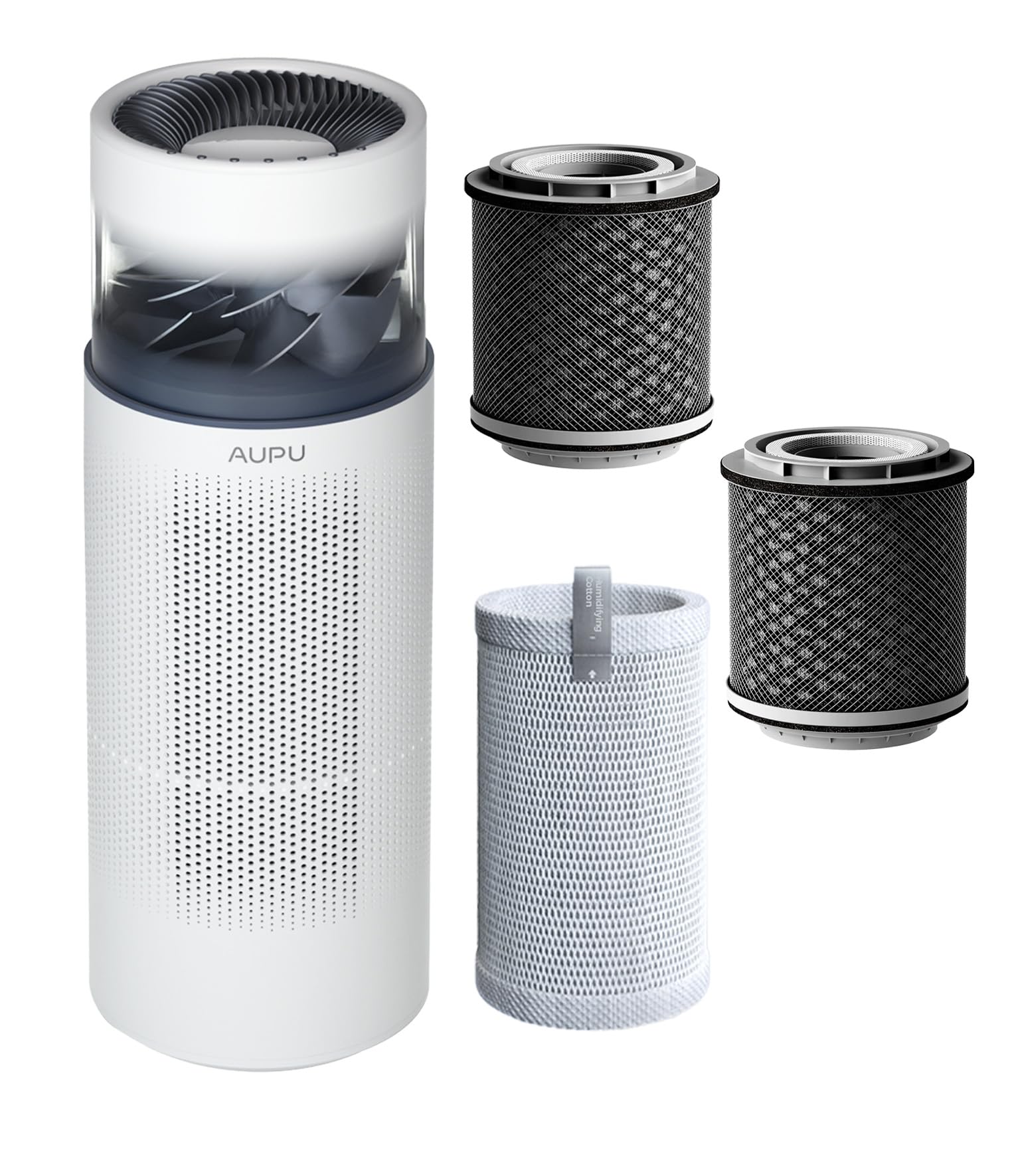 Air Purifier and Humidifier in One with Rplacement 2 Pack HEPA Filters and Humidifier Filters