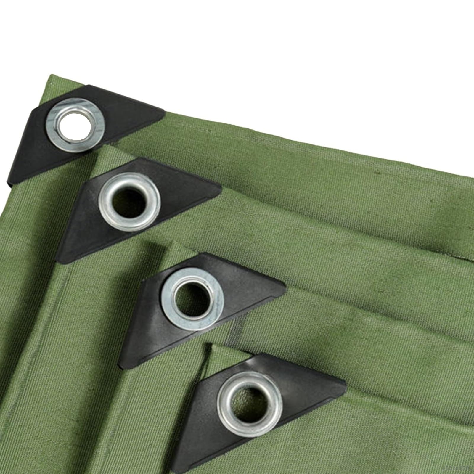 Heavy Duty Waterproof Canvas Tarpaulin 1mx1.5m 1mx2m 1.2mx1.5m 1.8mx2.4m 2mx3m 3mx4m Small Ground Camping Sheet Cover, Green(1.5x2.8m(4.9ftx9.2ft))