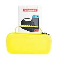 Vista 82 de daydayup Switch Carrying Case Compatible with Nintendo Switch 2, with 24 Games Cartridges Protective Hard Shell Travel Carrying Case Pouch for
