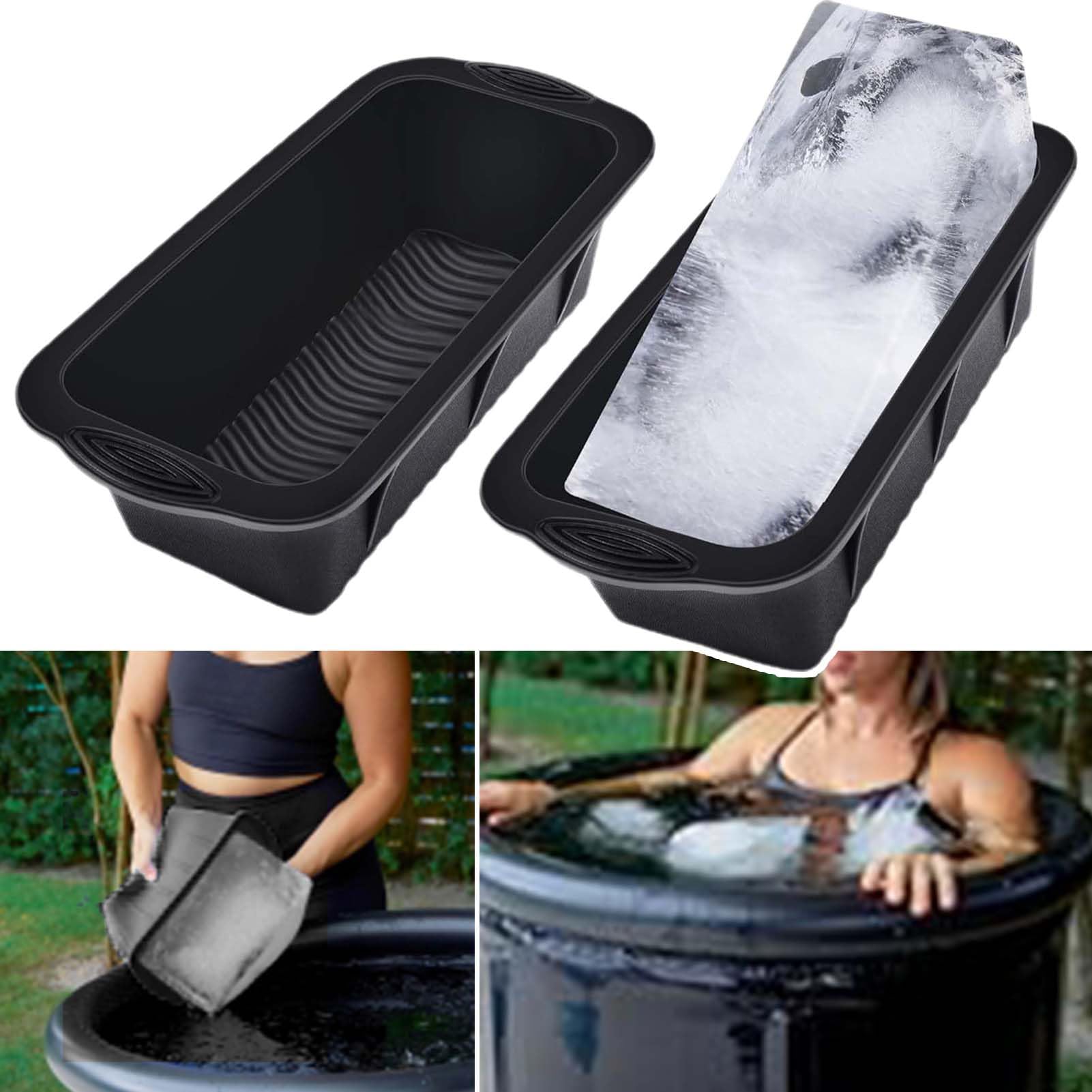 Amazon | Tainrunse 製氷機 ビッグキューブ 2個/セット 漏れ防止 