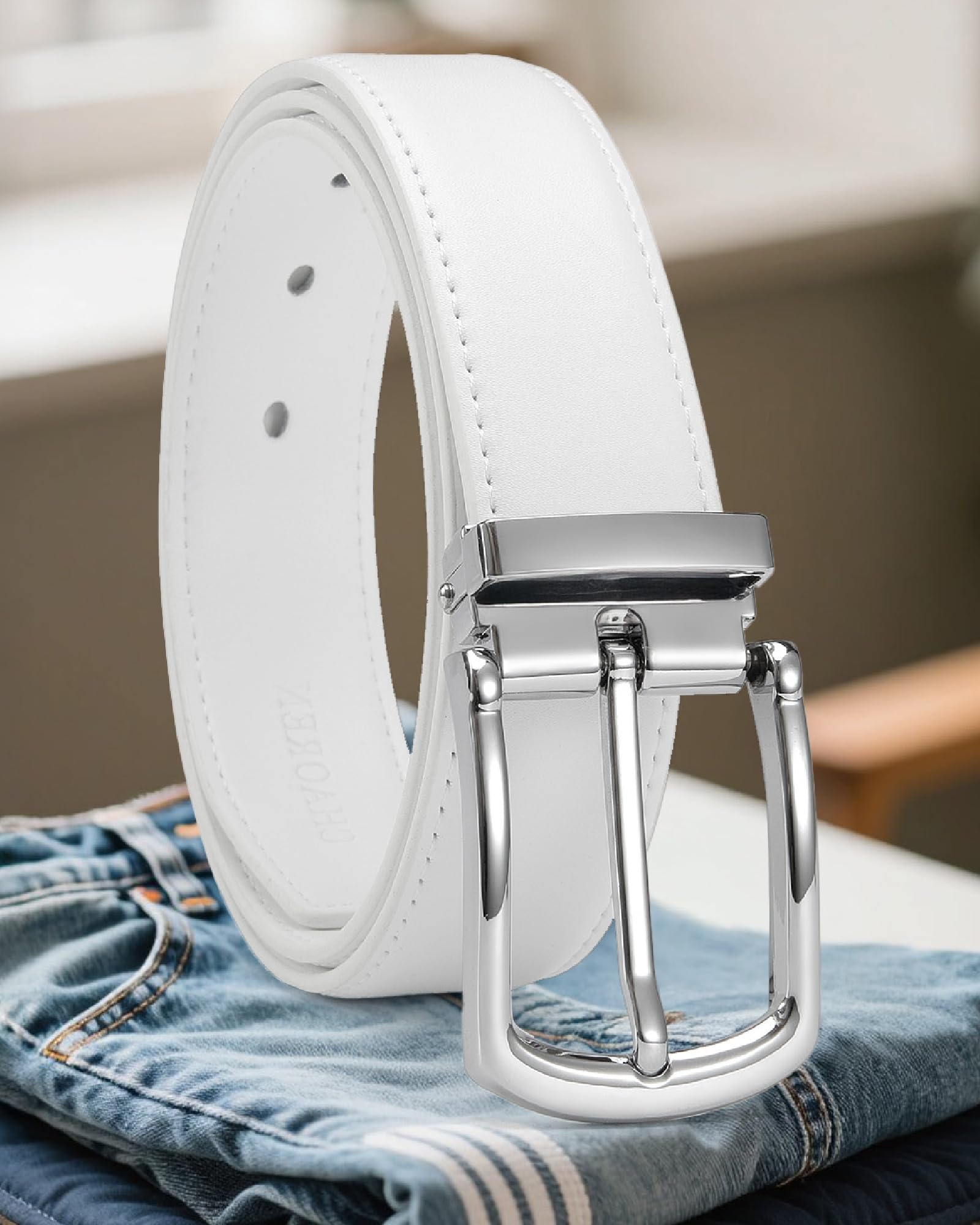 Leather Belt Men - Perfect Companion to Mens Dress Shoes