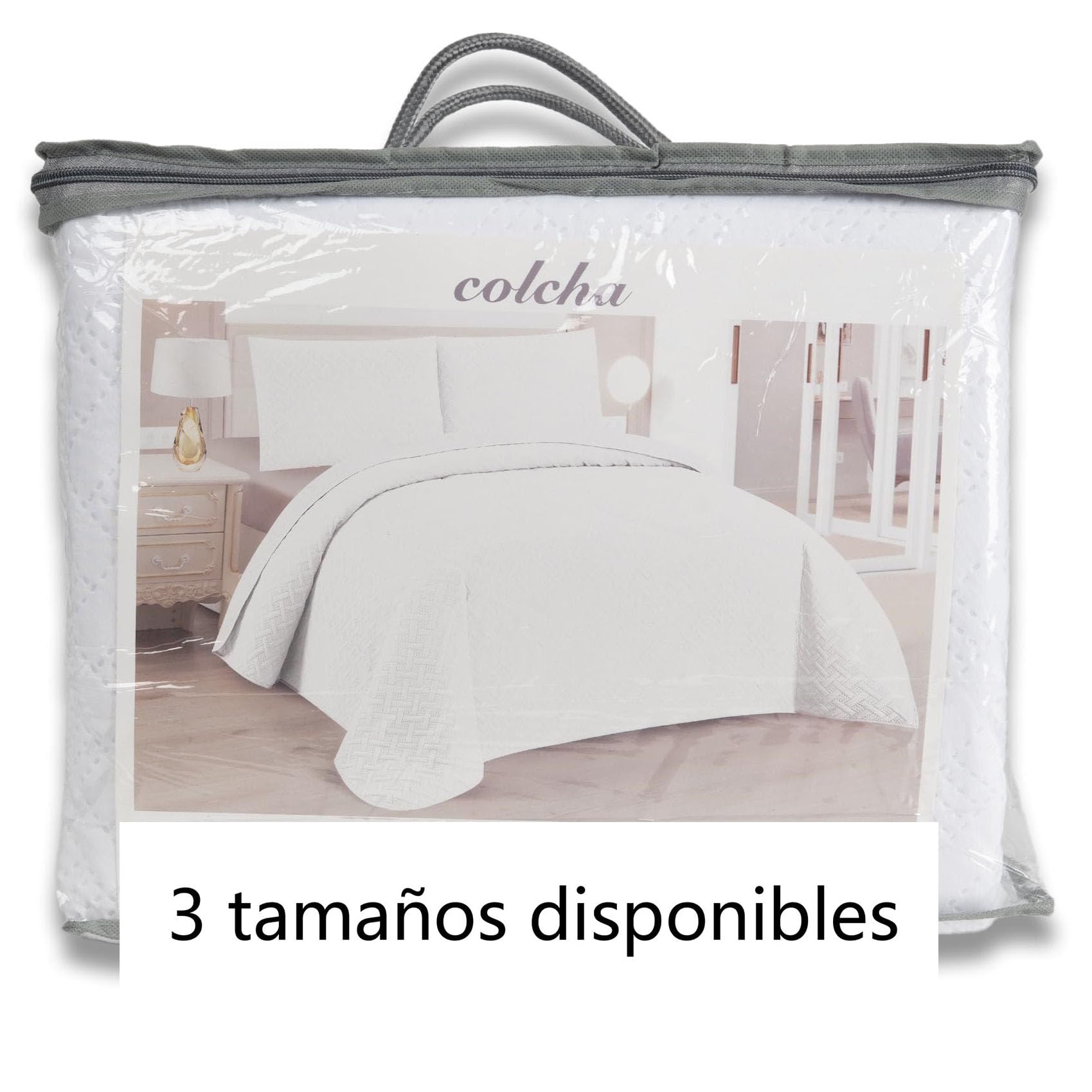 FUKURO. Colcha Boutis para Primavera y Verano + Funda Almohada 50x70 cm - Cubrecama Ligera Fina Entretiempo Extra Suave y Transpirable. (Onda - Roja, Cama 90 /180x260cm + 1 Funda 50x70cm)
