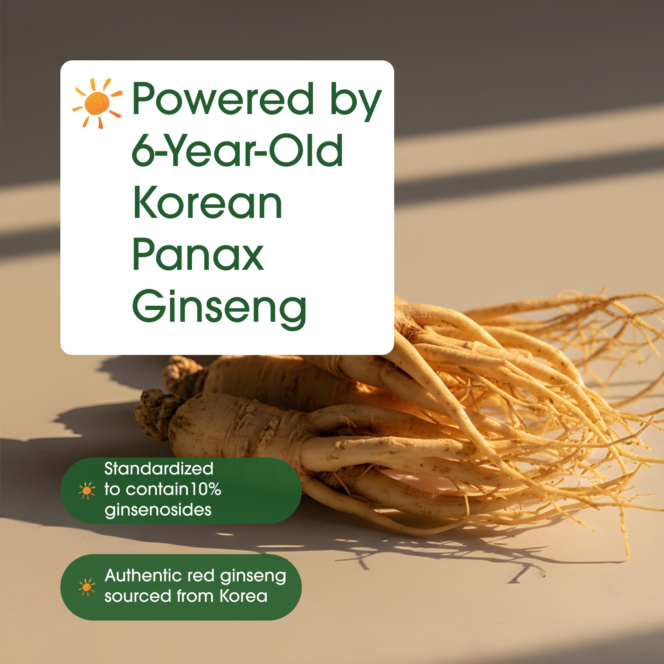NatureBell Panax Korean Red Ginseng 2,250mg, 240 Softgels — Amazon image 6