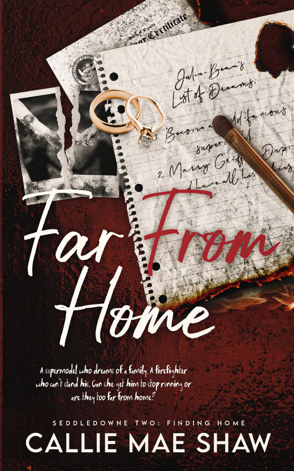Far From Home: A Small Town, Love At First Sight, Marriage in Crisis Romance (Seddledowne: Finding Home)