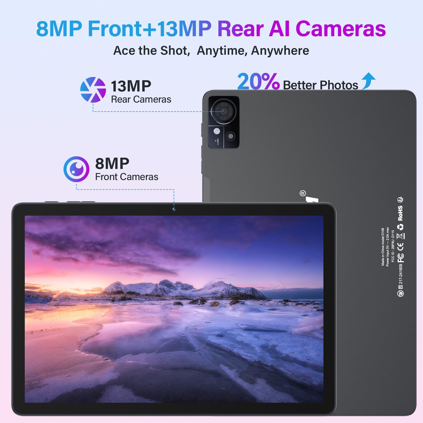 Amazon.com : 11 Inch-Android 16 Tablet 2026 Latest Update 16GB RAM