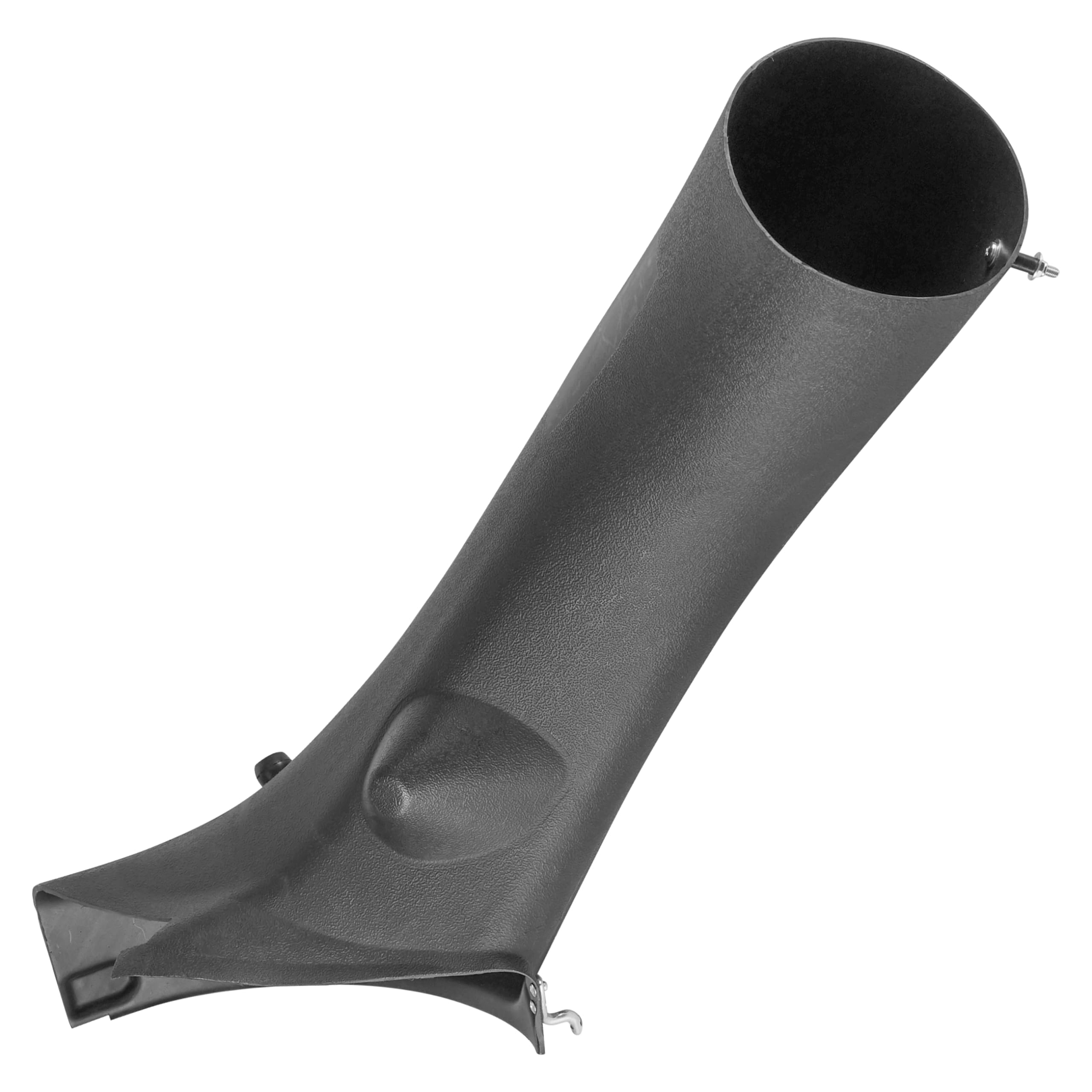 Caltric Canal de descarga inferior compatible con John Deere L110 L111 L118 LA100 LA120 X110 X120 X125 X145 GY20423
