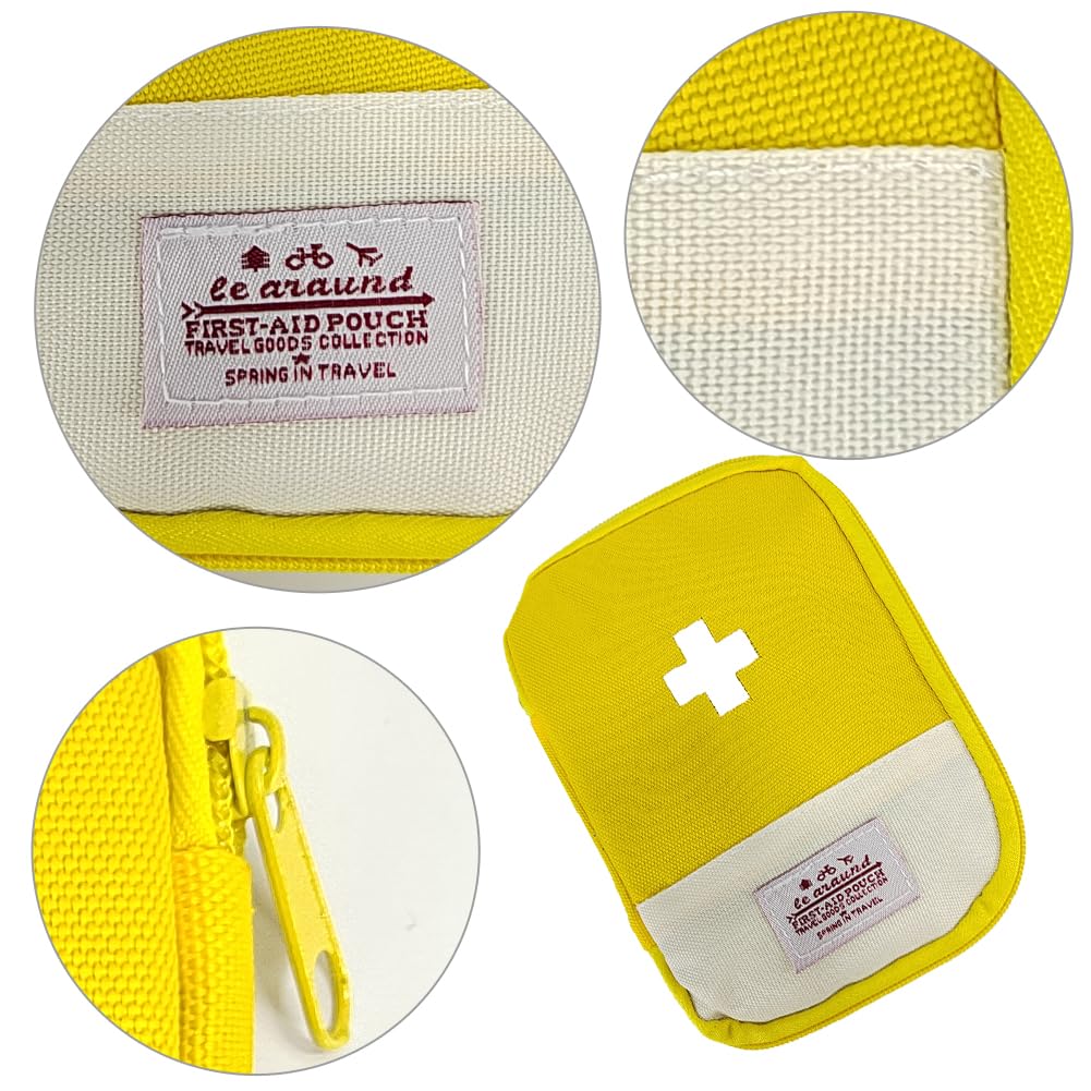 EQLEF Mini Vacío Botiquín de Primeros Auxilios, Bolsa de Medicina portátil Bolsa de medicamentos para Viajes al Aire Libre
