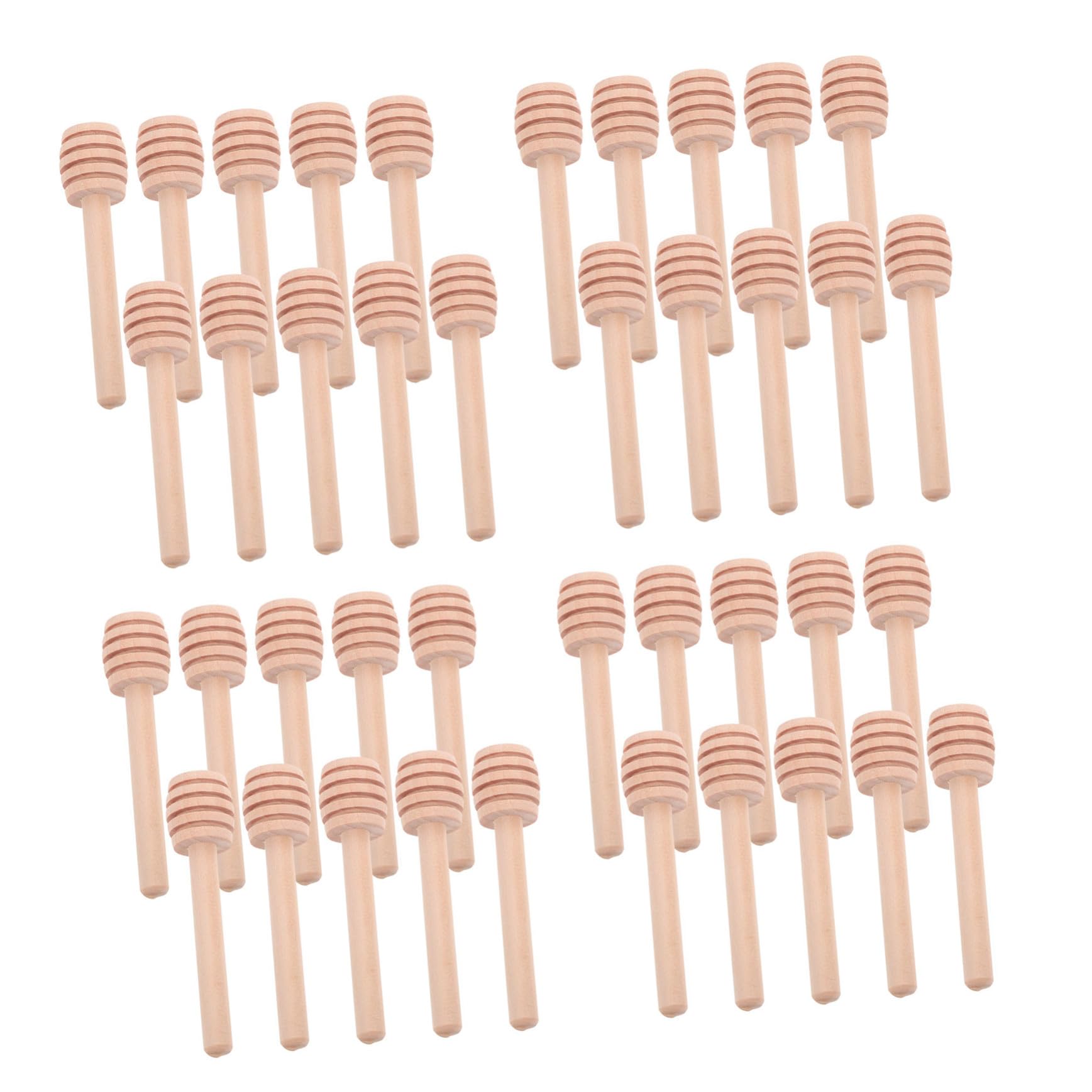 Palitos de madera para miel en fiestas de colmenas y decoración de mesas