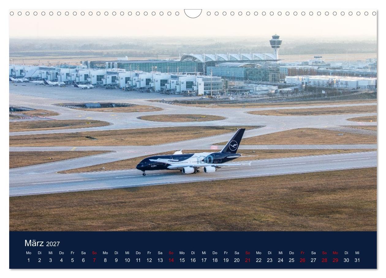 Kalender 2027 · Lufthansa 100 Years