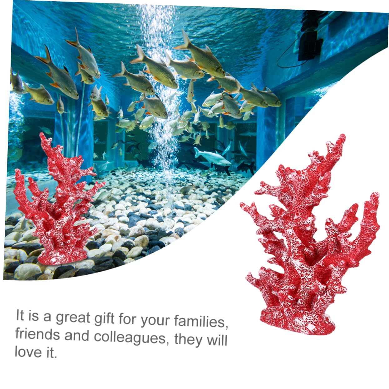 Weiße Korallendekoration Aus Kunstharz - Mediterrane Meeres-Deko Für Zuhause