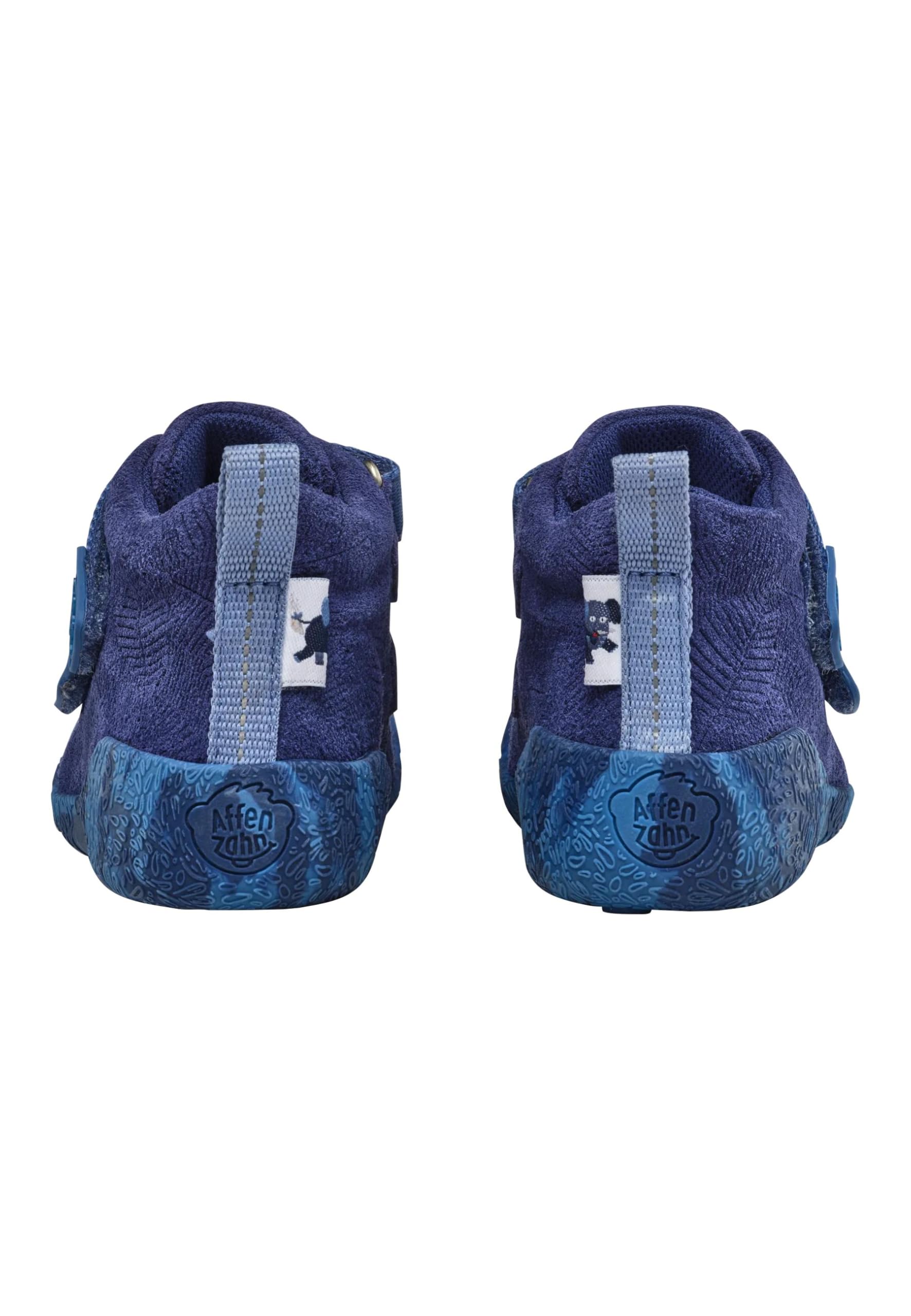 Affenzahn Scarpa Primi Passi Pelle Talky Antiscivolo, con Chiusura a Strappo, Robusto, Leggero, Taglie 19-25