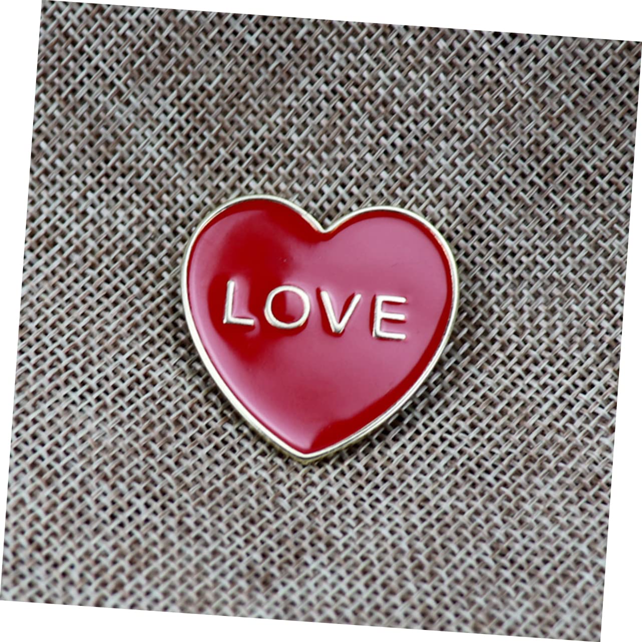 Brosche Dekoration Kuschelig Badge Sozialer Batterie-pin Pansexuelle Anstecknadel Eincremehilfe Deko Tisch Anstecknadel Für Kleidung Pin-ästhetik Legierung Rot