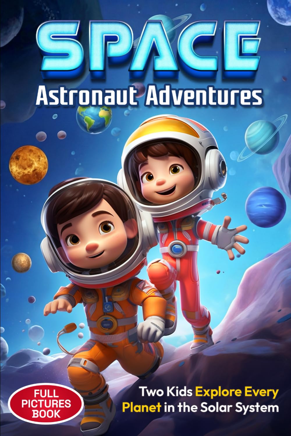 Space Astronaut Adventures: Two Kids Explore Every Planet in the Solar System: A Fun Space Science Adventure Packed with Shocking Facts for Curious Kids: 1 (A Fun Learning Series)