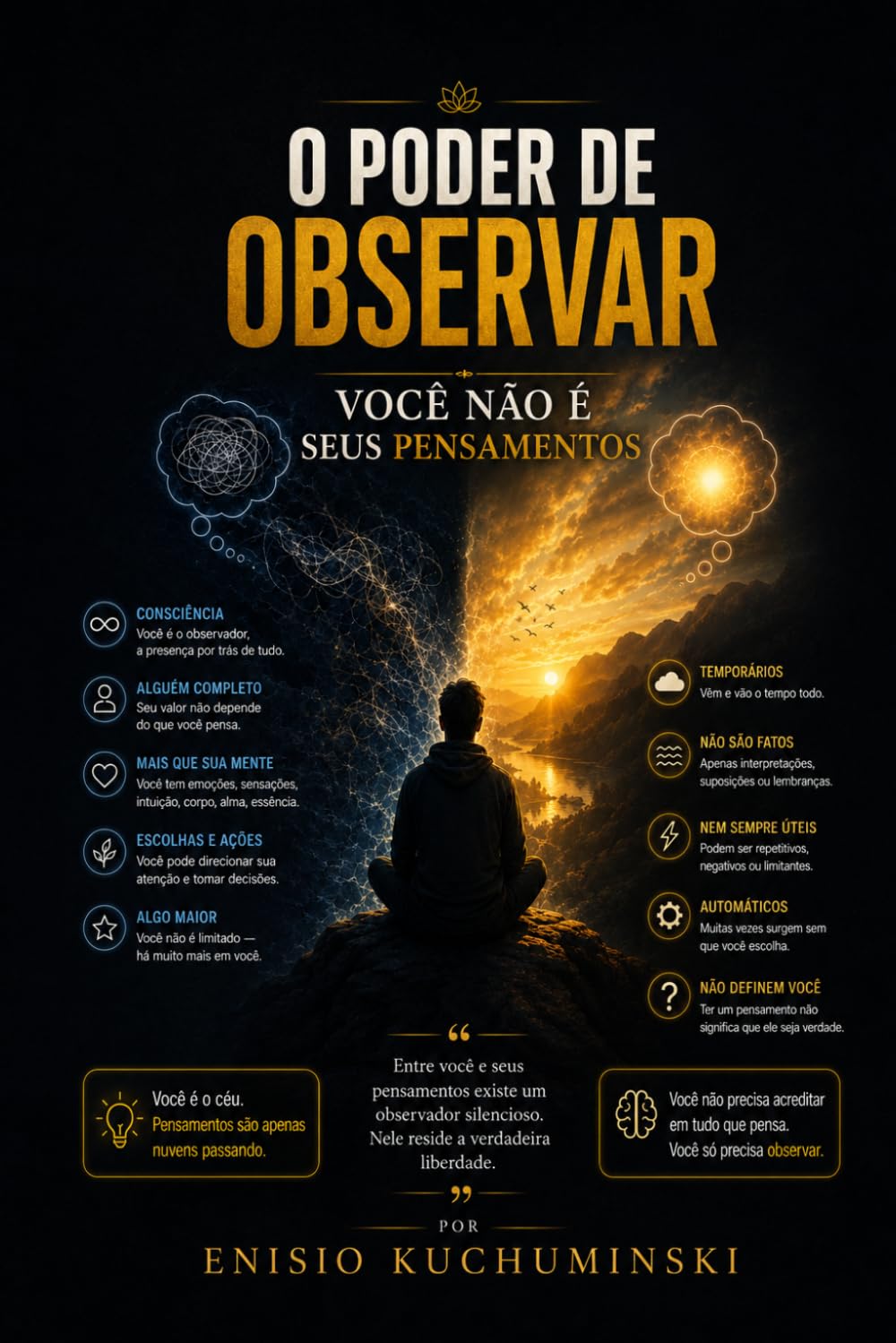 O Poder de Observar: Você não é seus pensamentos