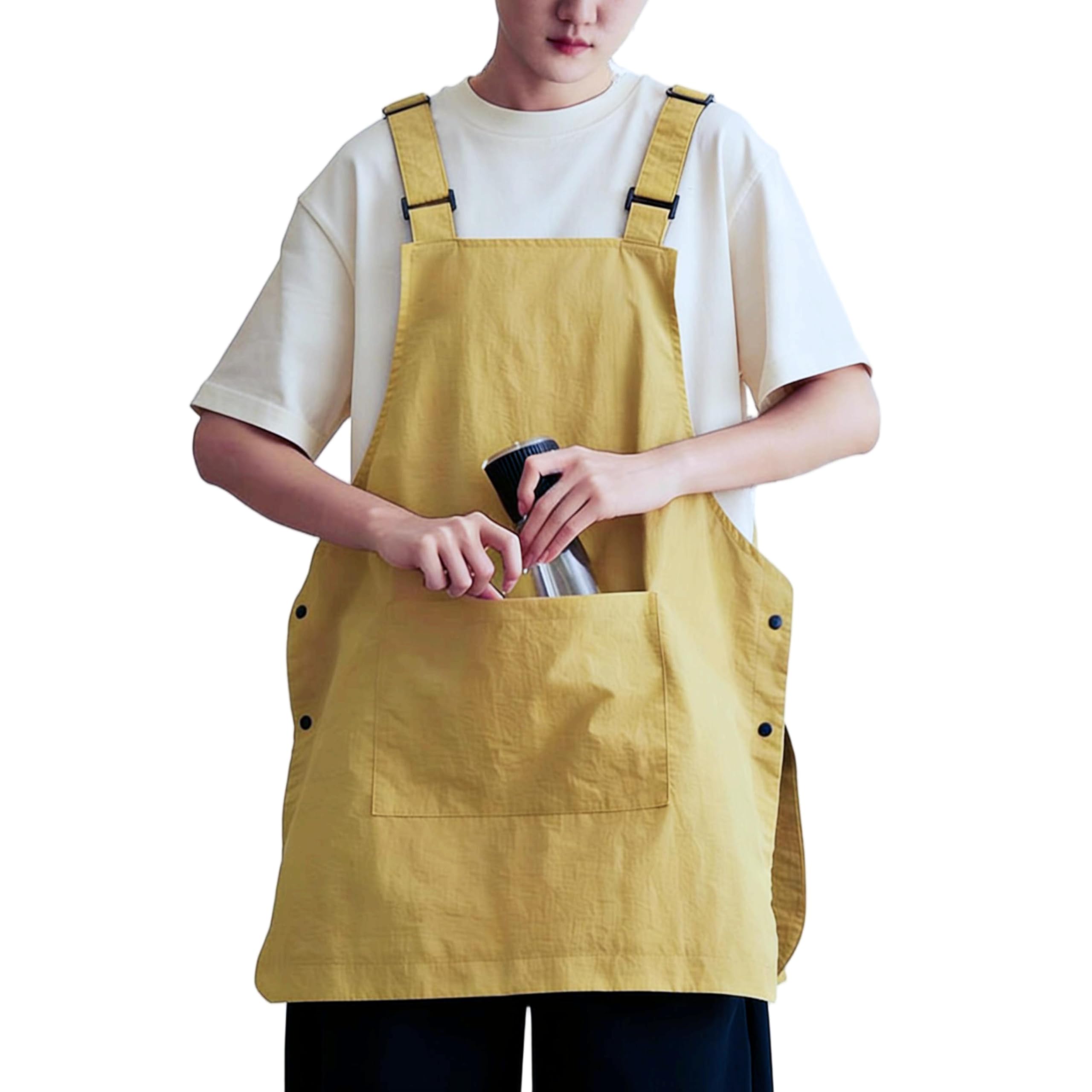 Amazon.co.jp: [HEWEAYTA] カフェエプロン レディース メンズ 防水