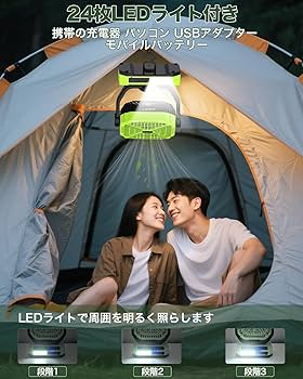 キャンプ扇風機 卓上扇風機 車中泊 20000mAh 太陽光パネル 吊り下げ Amazon.co.jp : CEDIO キャンプ扇風機 卓上扇風機 車中泊