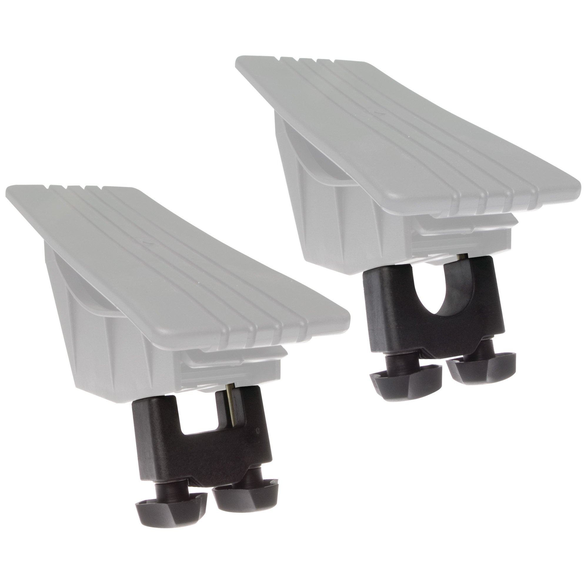 Rhino Rack Kayak Carrier Fitting Kit for Thule Square and Yakima Bar,Black,One Size,S400-FK5