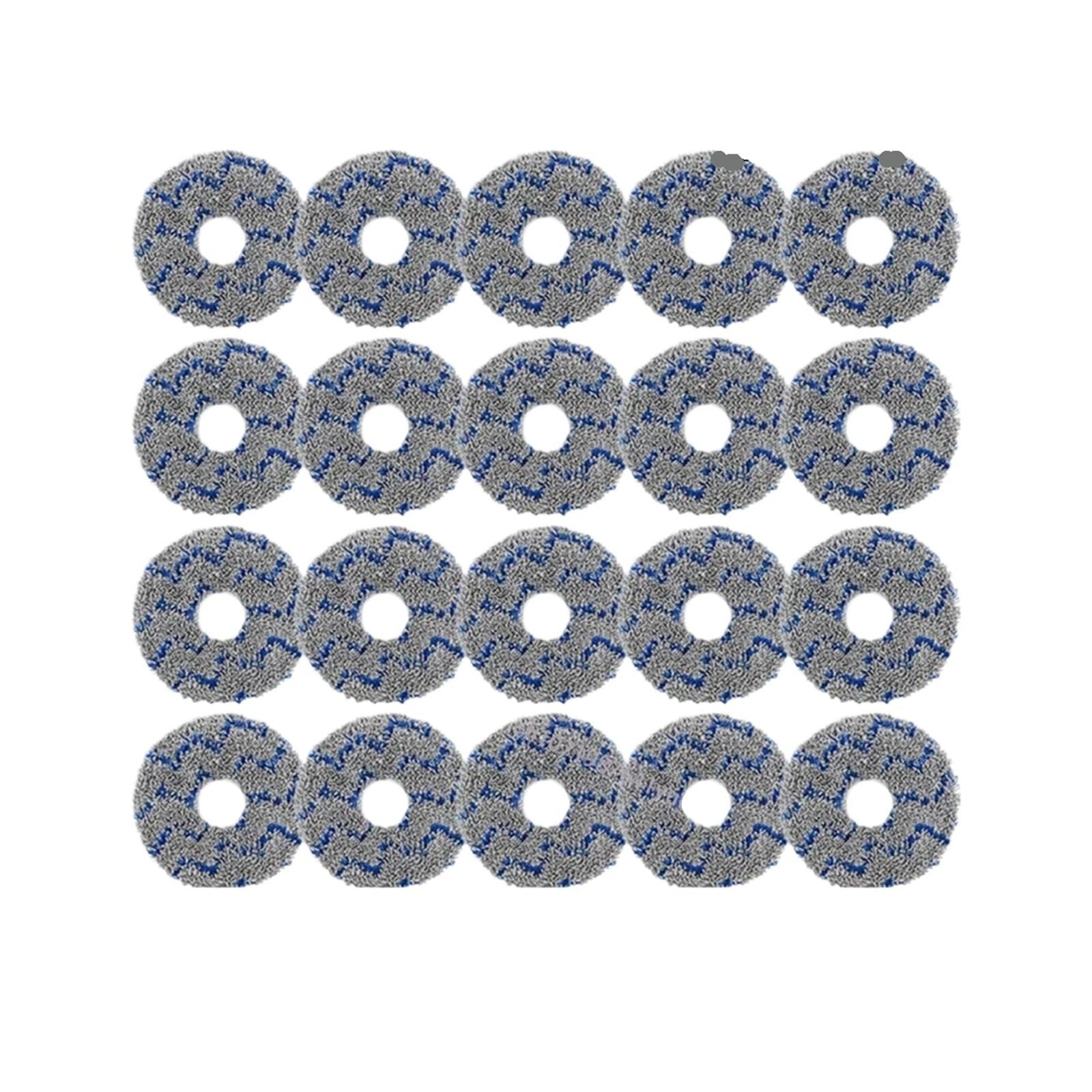 VIXWDRUTY Mop Cloth,Compatible For Dreame,X10+L20 Ultra L30 Ultra X20 Pro L10s Pro Ultra X40 Ultra X40 Pro S30 Pro Vacuum Cleaner(20pcs)