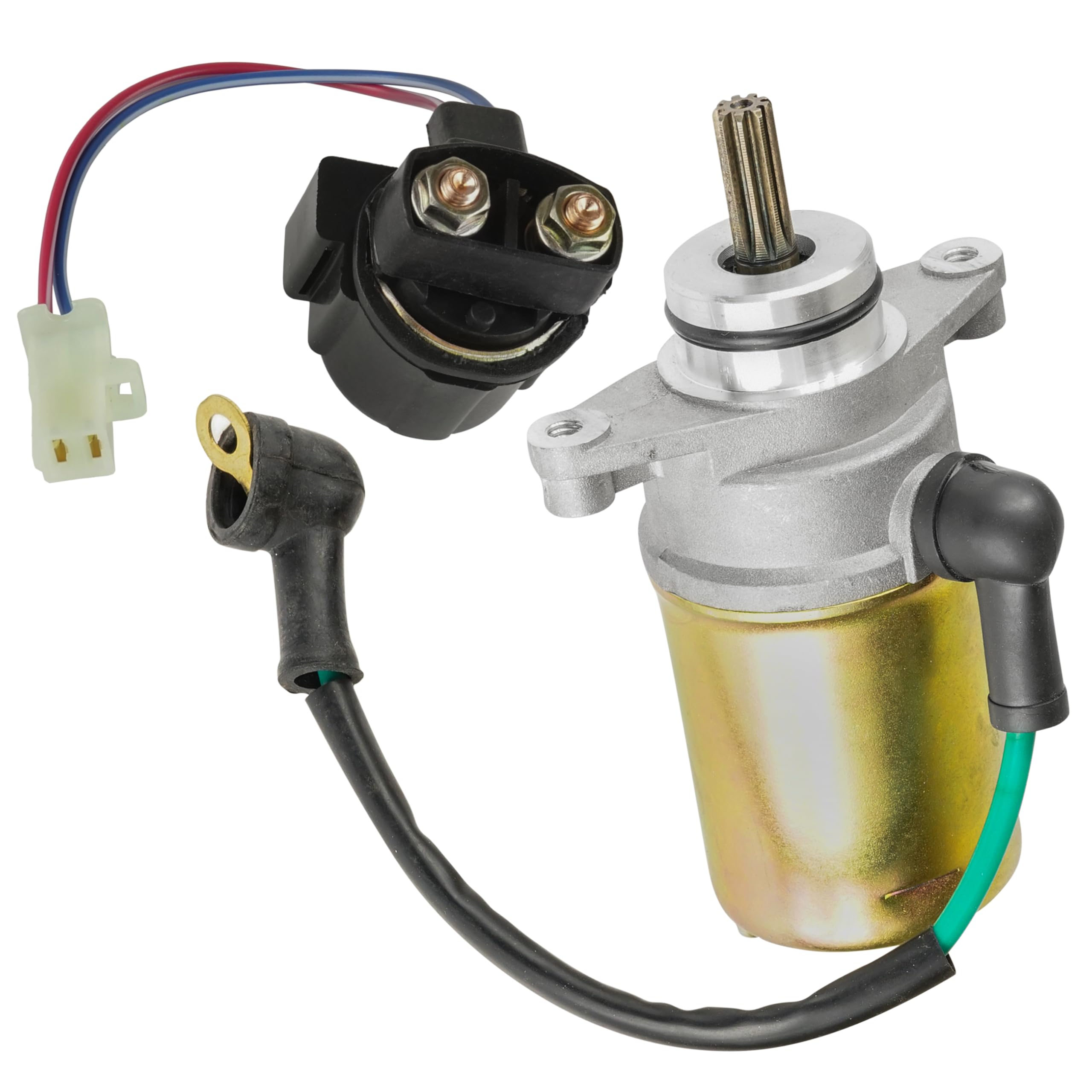 Find 1988 YAMAHA CHAMP YFM STARTER 88 CHAMP 55X 81800 51 00 SPARK IGNITION START In Whitehall - Foto 14