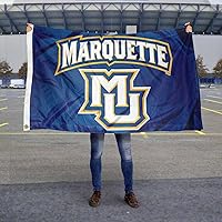 Vista 5 de Marquette Golden Eagles MU University - Bandera universitaria grande