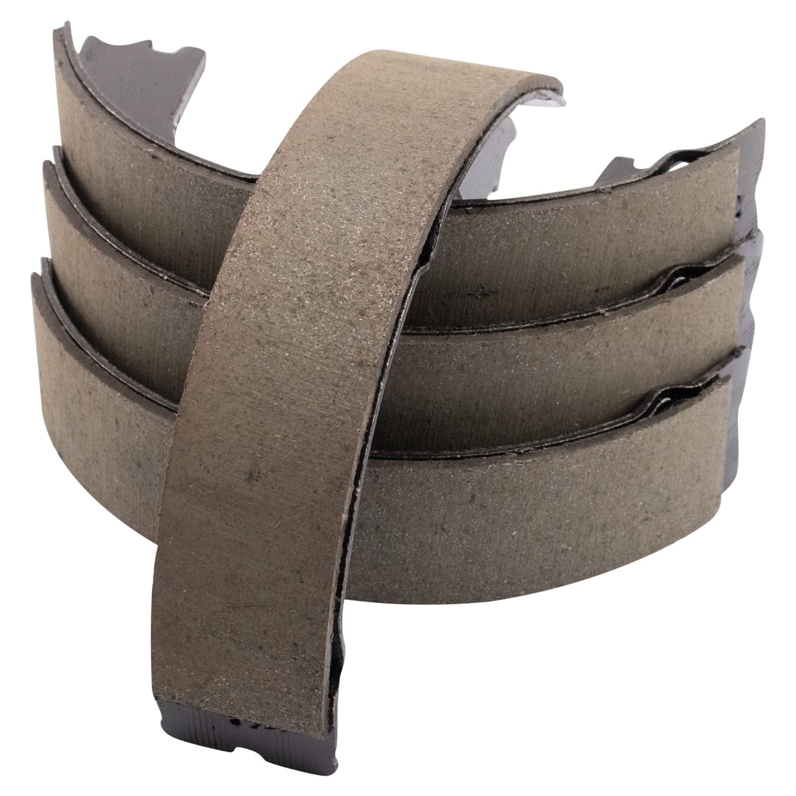 TRQ Parking Brake Shoe Set