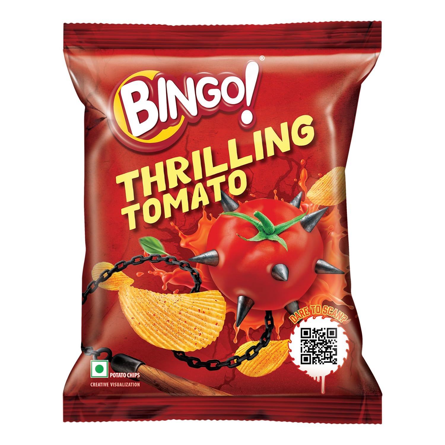 Bingo! Potato Chips Thrilling Tomato 45g-image-18