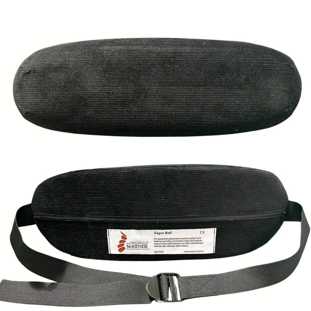 Rubytech Super Roll – Cuscino lombare per auto. Ergonomico per il Massimo Comfort della schiena