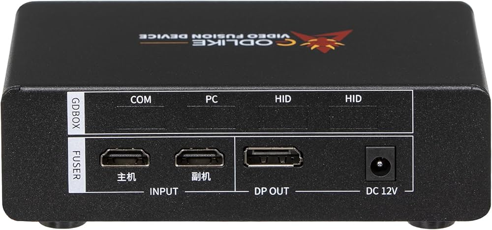 GODLIKE Mini 4K HDMI/DP Fuser - 8 Resolutions - HDMI Synthesizer