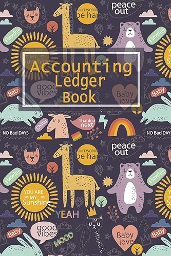Accounting Ledger Book: 6 Column Payment Record, Record and Tracker Log Book, Personal Checking Account Balance Register, Checking Account Transaction Register