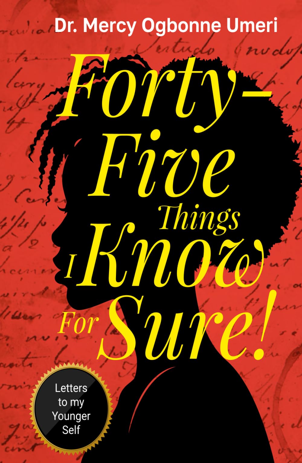 Forty-Five Things I know for Sure: Letters to my Younger Self