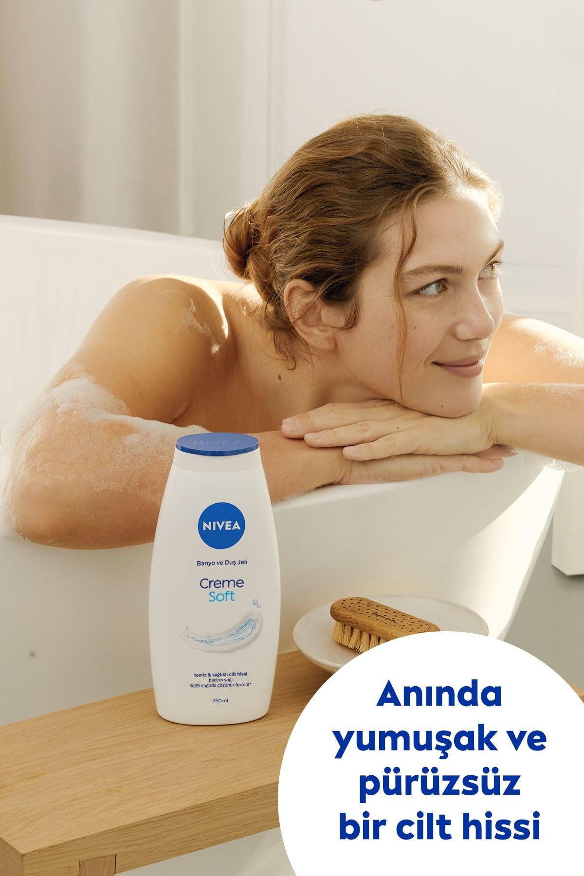 Nivea Creme Soft Kremsi Dokunuş Duş Jeli 750ml ve Aloe Vera Derinlemesine Nemlendirici Vücut Losyonu 400ml