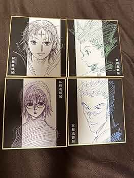 HUNTER×HUNTER J-WORLD クロロ 非売品 特典 冨樫義博 HUNTER×HUNTER J-WORLD クロロ 非売品 特典 冨樫義博