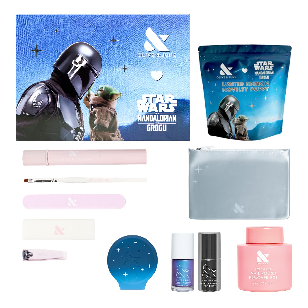 Olive & June Star Wars Mandalorian & Grogu Limited Edition Mani System