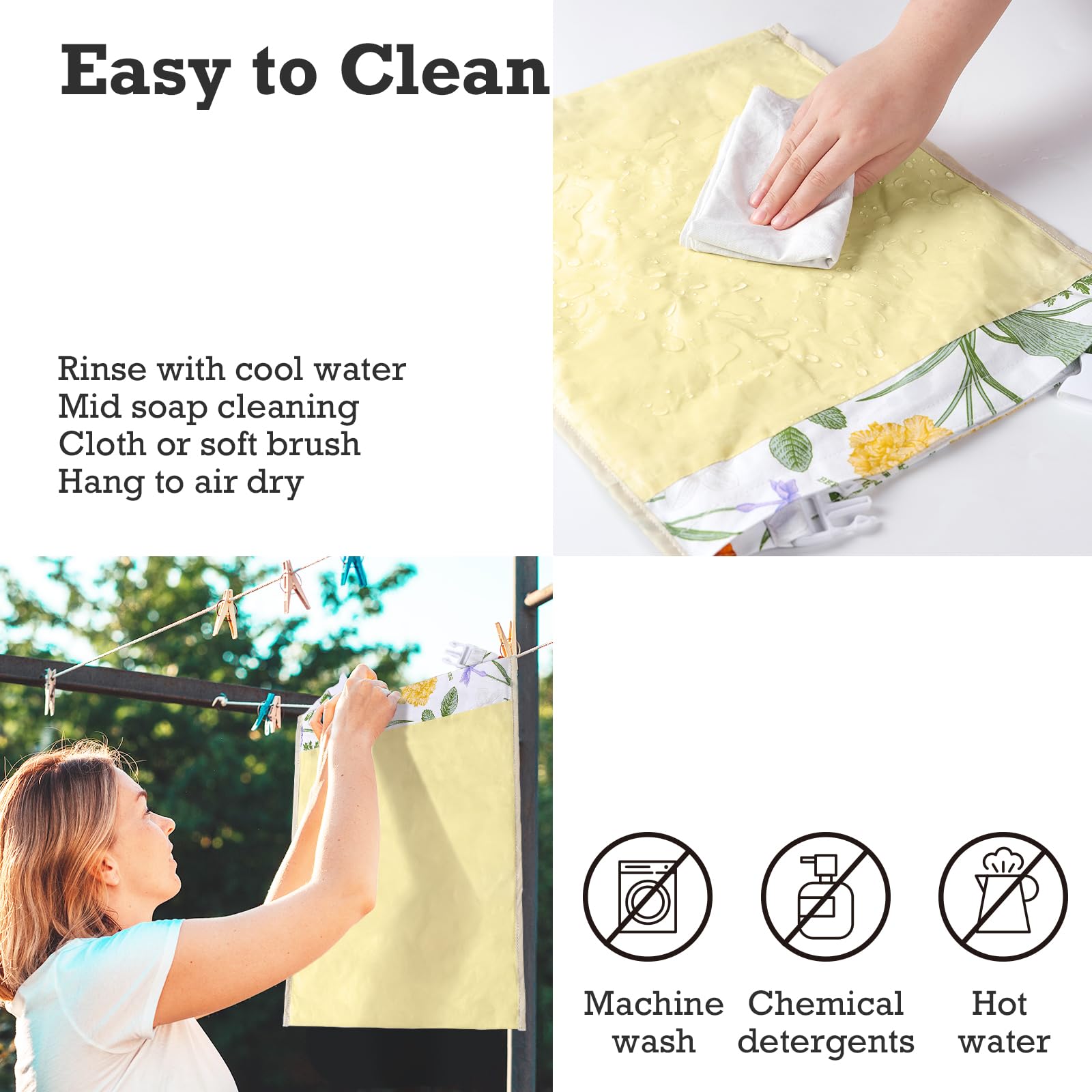 Paquete de 2 bolsas grandes de cera de abeja para masa madre y pan casero, bolsas de almacenamiento de alimentos de algodón reutilizables para mantener fresco, bolsas de congelador