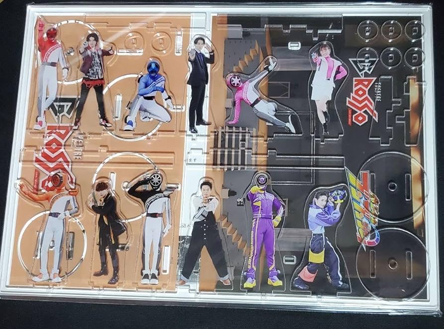 Amazon.co.jp: 爆上戦隊ブンブンジャー 変身アクリルジオラマ アクスタ