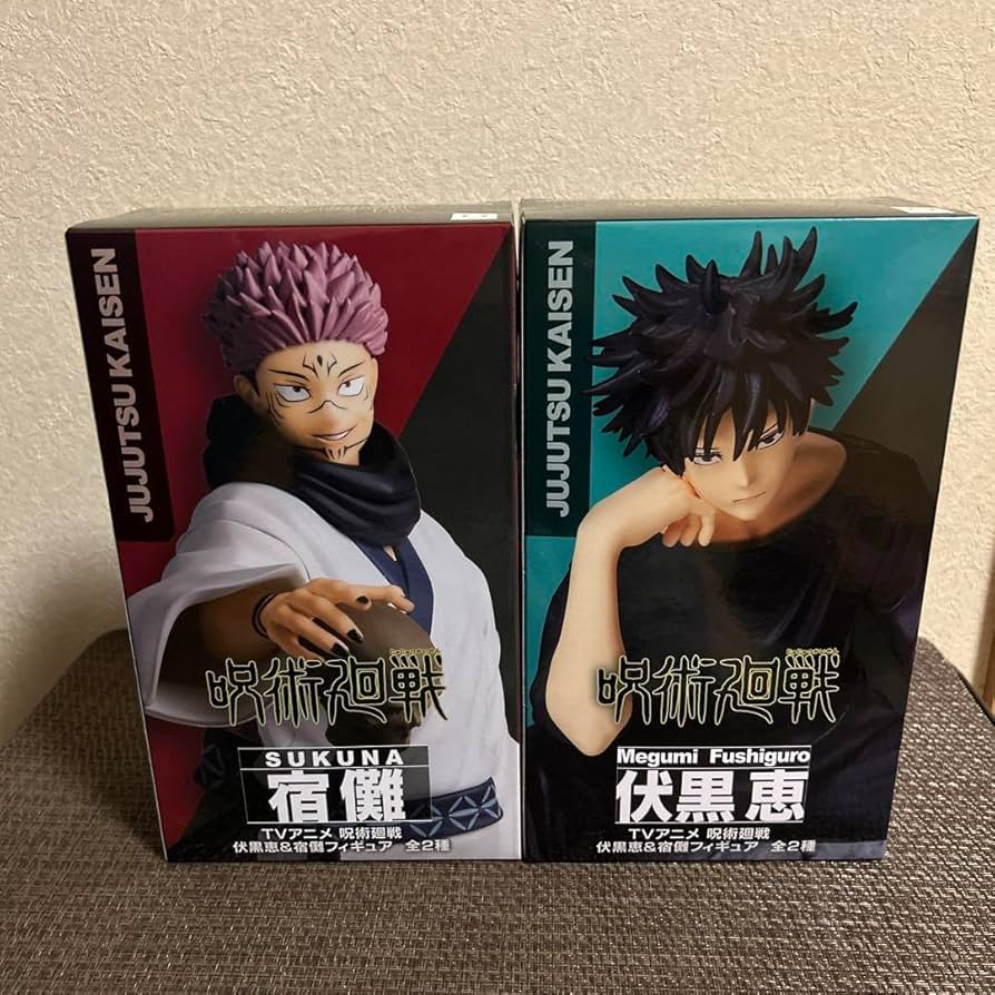 咒術廻戦 SRS 伏黒恵 & 宿儺 スタチュー フィギュア 咒術廻戦 SRS 伏黒恵 & 宿儺 スタチュー フィギュア SHIBUYA