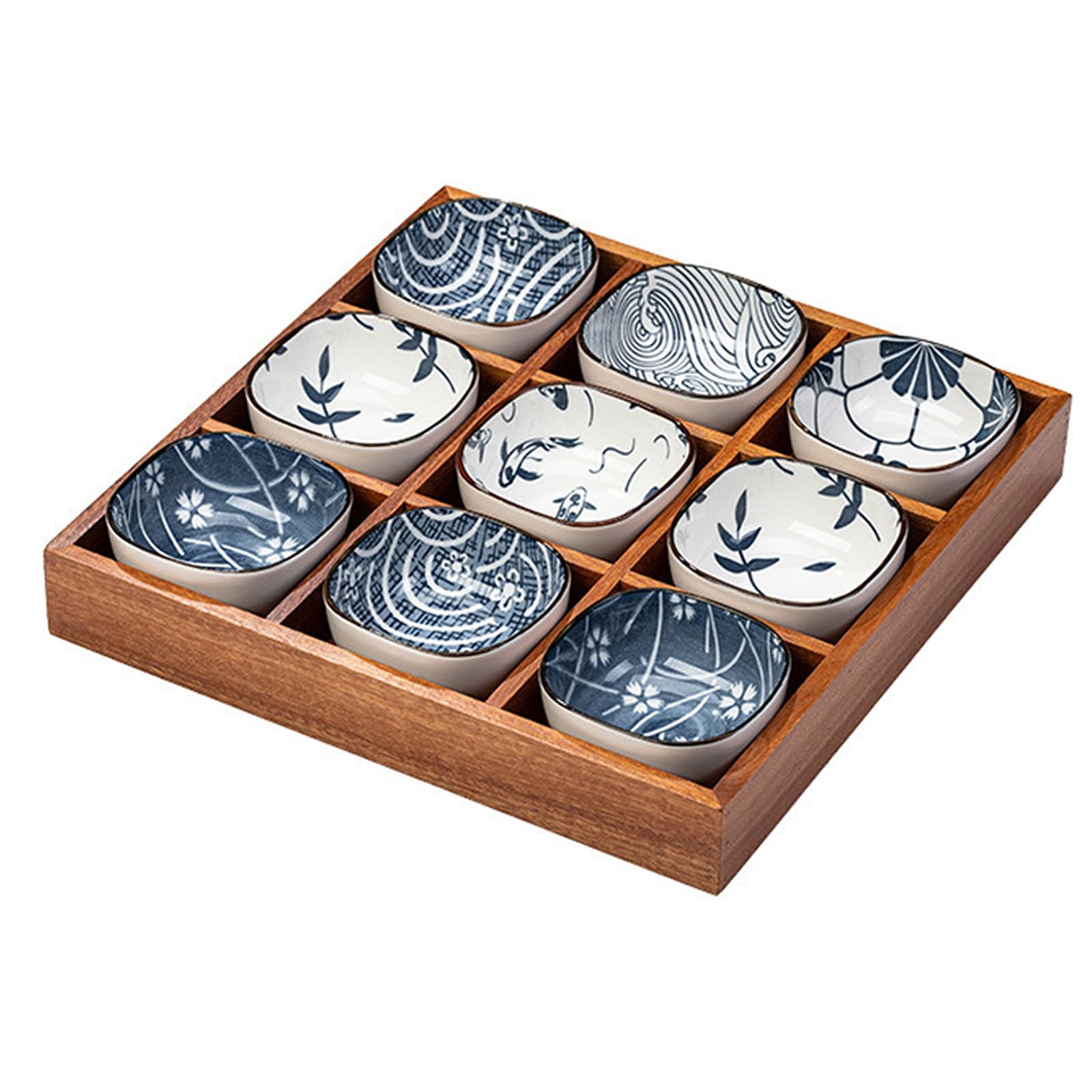 Amazon | 小皿 豆皿 セット 陶器 食器 寿司皿 セット仕切り