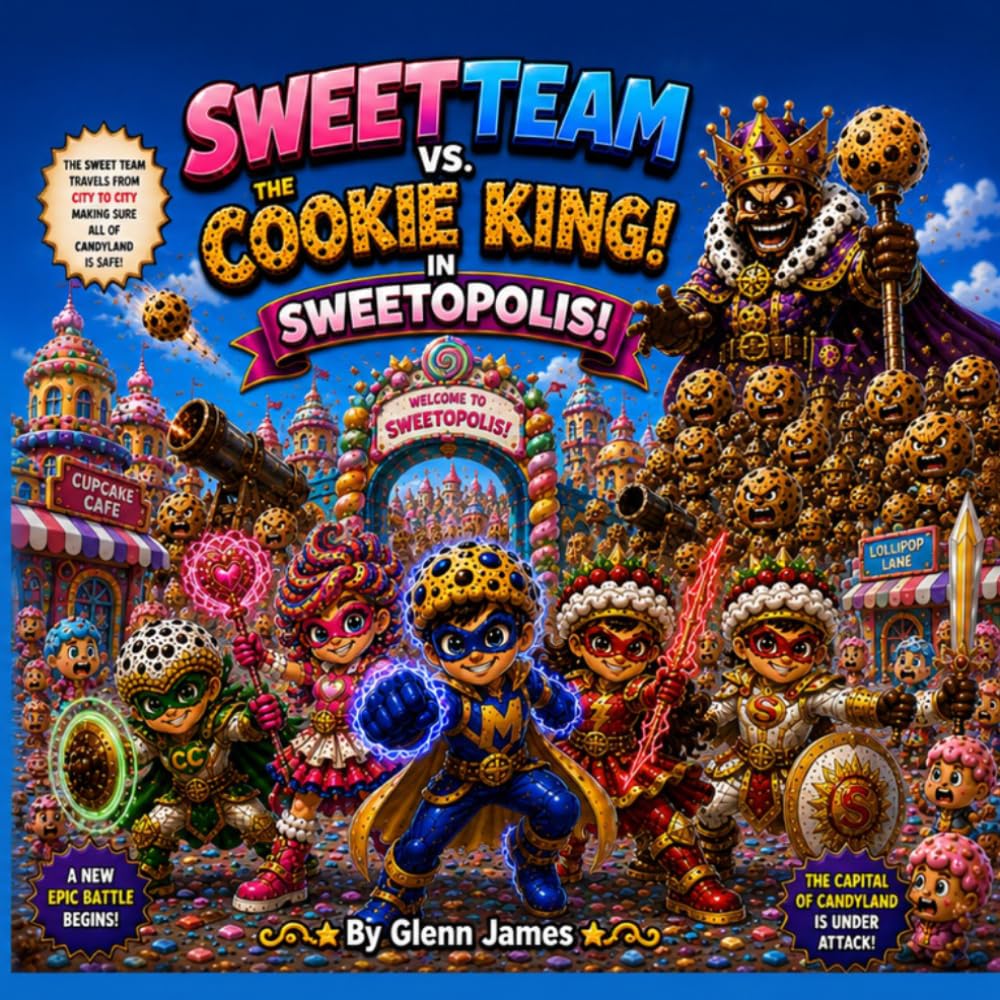 Sweet Team vs. The Cookie King in Sweetopolis!
