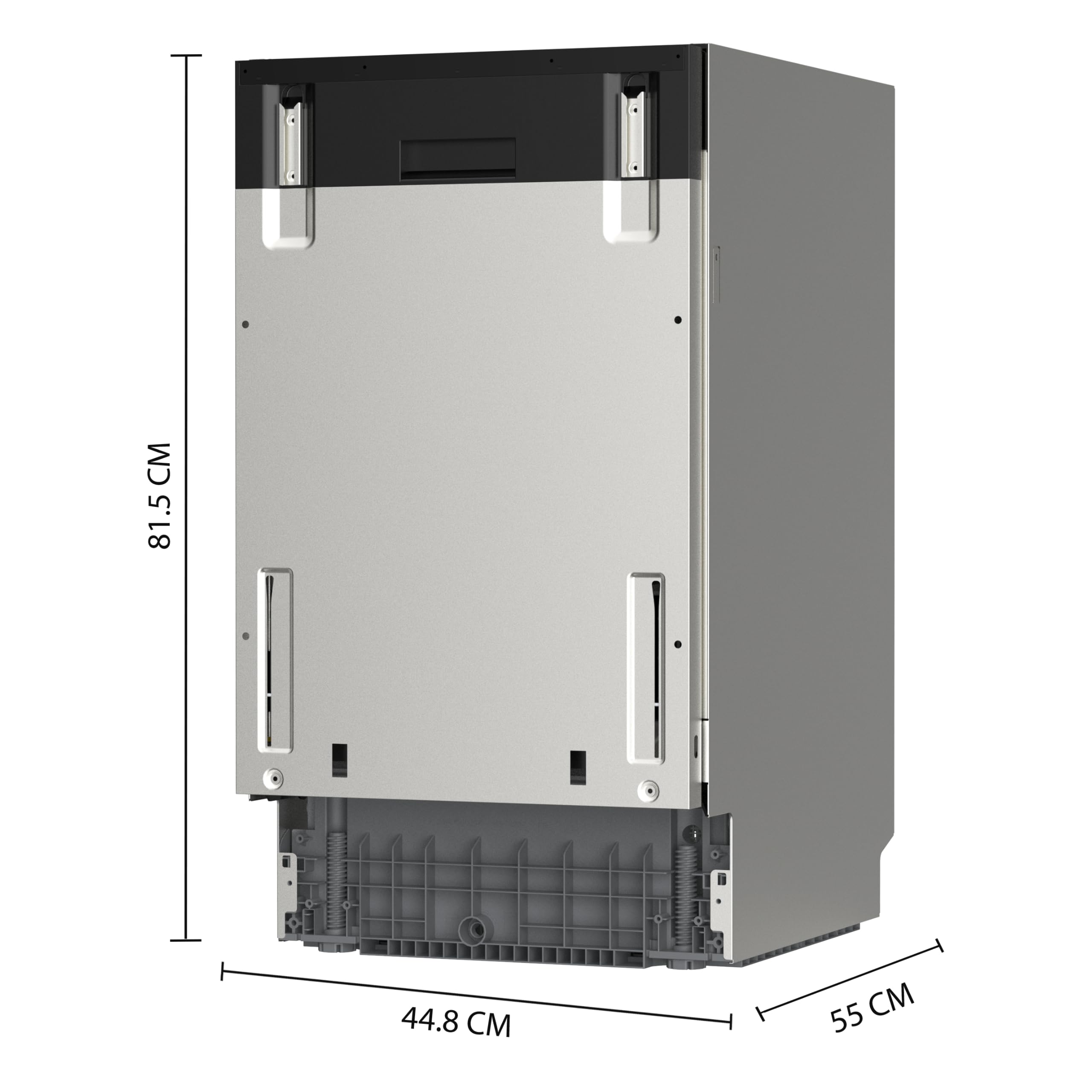 Cecotec Bolero Aguazero 4270 Full-BI Vollintegrierte Spülmaschine 11 Maßgedecke 9 Programme Energieeffizienzklasse D Inverter Plus Duo Motor
