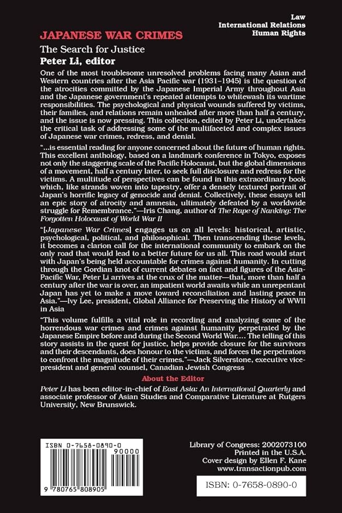 洋書 Shocking Crimes of Postwar Japan Japanese War Crimes during World War II: Atrocity and the