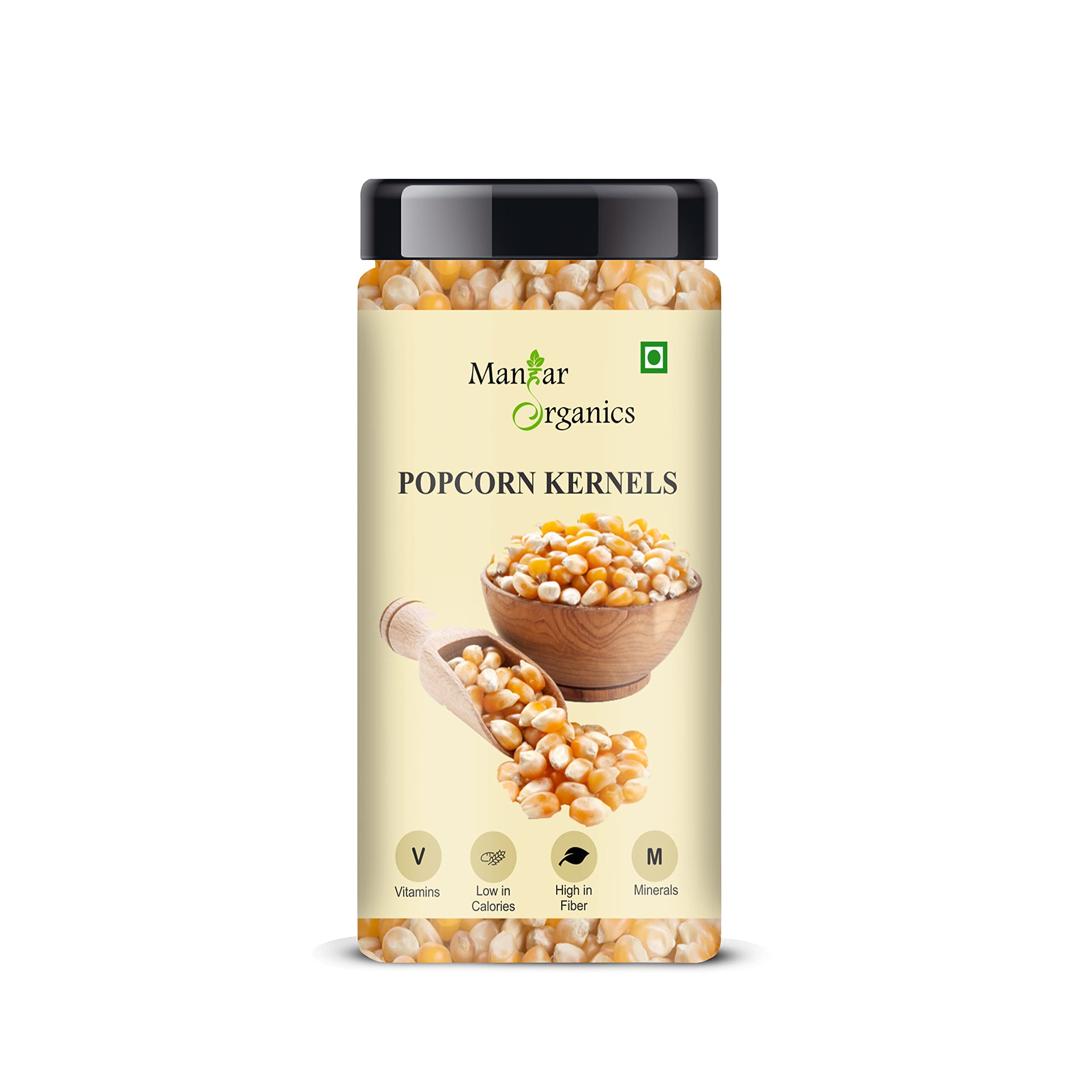 ManHar Organics Popcorn Jar 200gm| Makka |Classic Butterfly Corn Kernels| (200gm Jar, Popcorn kernels) (B0C23VTJ53) Amazon Price History, Amazon Price Tracker