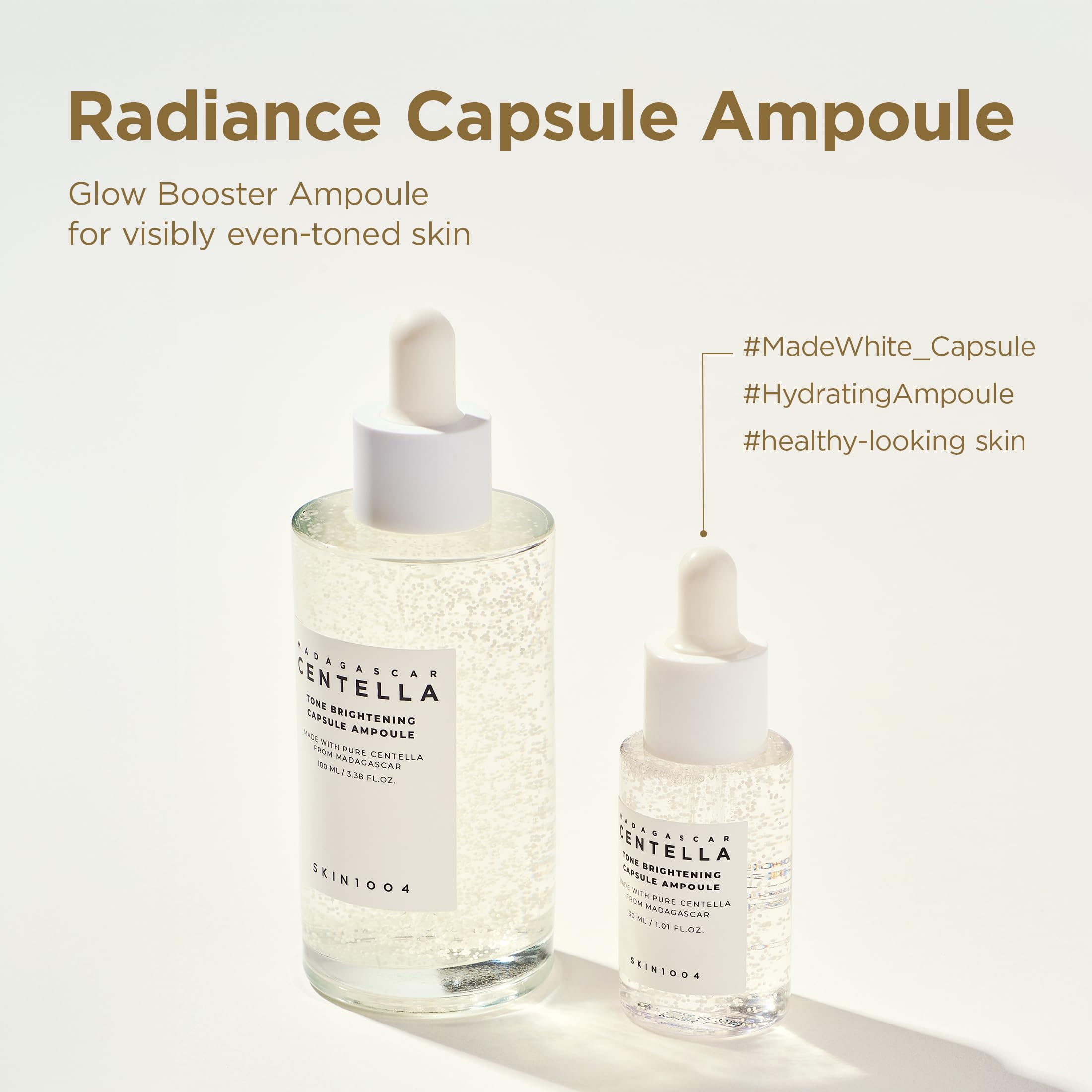 Amazon.com: SKIN1004 Madagascar Centella Ampoule Kit, 4ea x 1.10