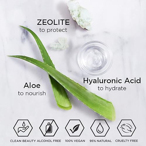 Miniatura 7 de Paquete de valor hidratante limpiador, protege, revitaliza y refresca tu piel, ácido hialurónico, aloe y colágeno, vegano, sin alcohol ni crueldad,