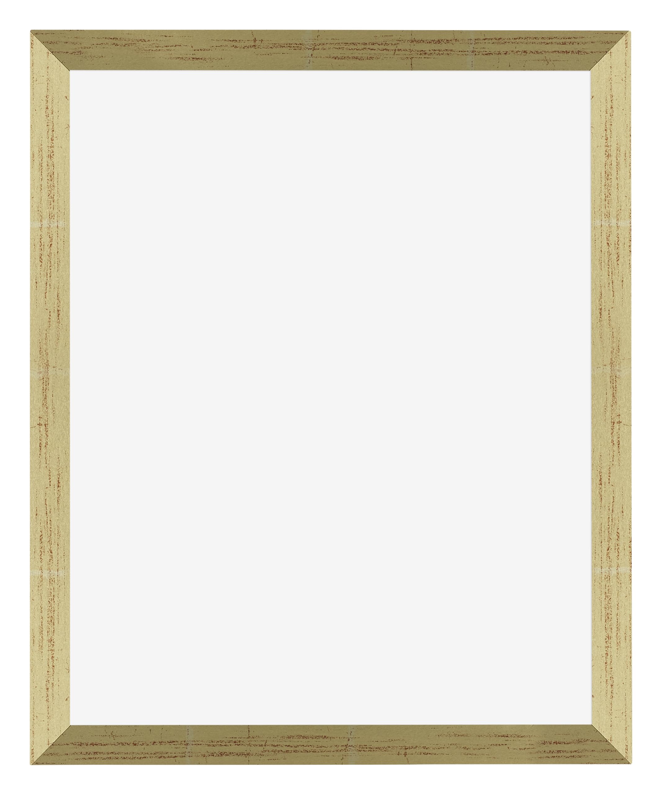 Marco de foto 70x90 cm - Dorado Brillante - Marco de fotos fabricado MDF en cristal acrílico antirreflectante - Marco 70x90 cm - Marseille