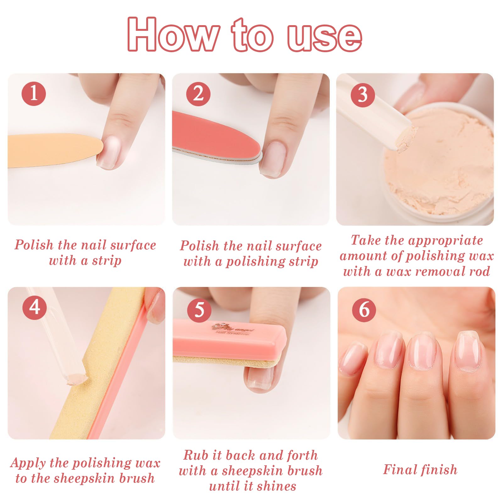 Manicura Japonesa 13 Piezas – Profesional Manicura, para Regeneración de Uñas y Fortalecimiento de la Placa de la Uña, Tratamiento de Reparación, Kit de Uñas Saludables Premium